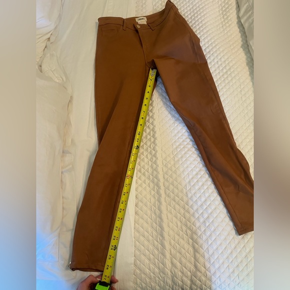 Sabine High-Rise Ankle Coated Skinny Jeans sz 27 color fawn worn twice. - Picture 7 of 10